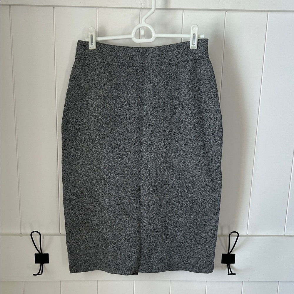 Ann Taylor Factory Charcoal Pencil Skirt